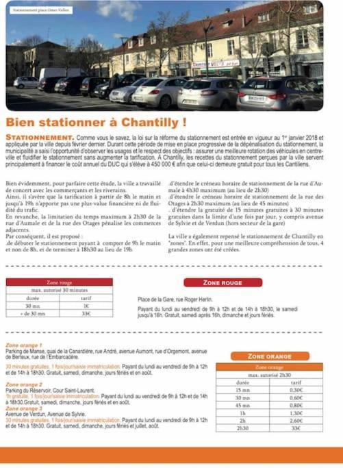 Duplex A Centre * Chantilly